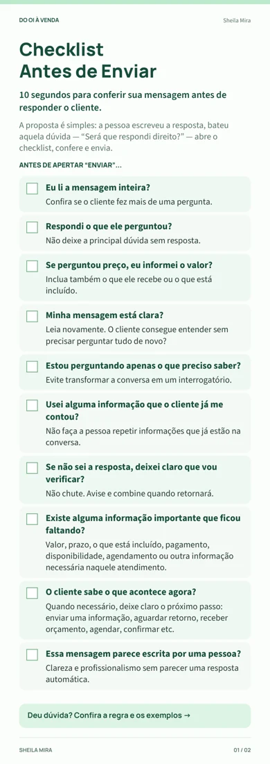 Prévia do Checklist Antes de Enviar